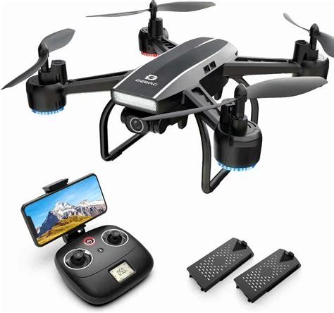 Deerc D50 Drone With 2k Camera For Adults Rc Quadcopter Drone Altitude