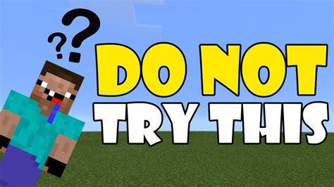 Do Not Try This Trick On Noobs Minecraft Pe Pocket Edition Mcpe
