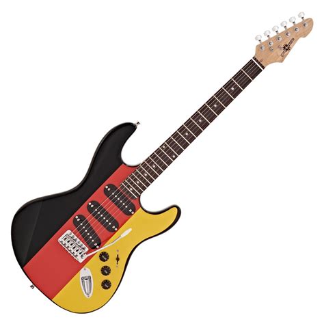 La Electric Guitar By Gear4music German Flag At Gear4music