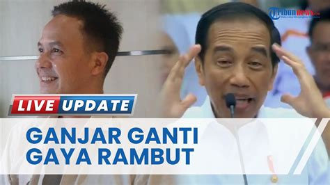 Ganjar Pranowo Pamer Foto Dengan Rambut Hitam Seusai Jokowi Singgung Pemimpin Berambut Putih