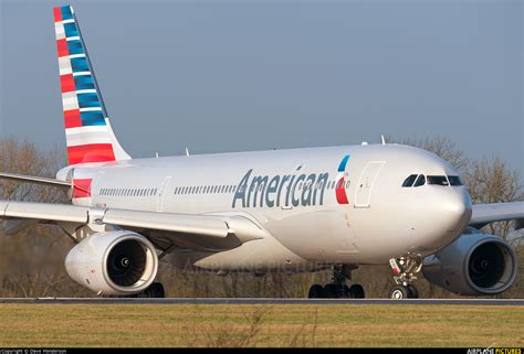 N291ay American Airlines Airbus A330 200 At Manchester Photo Id