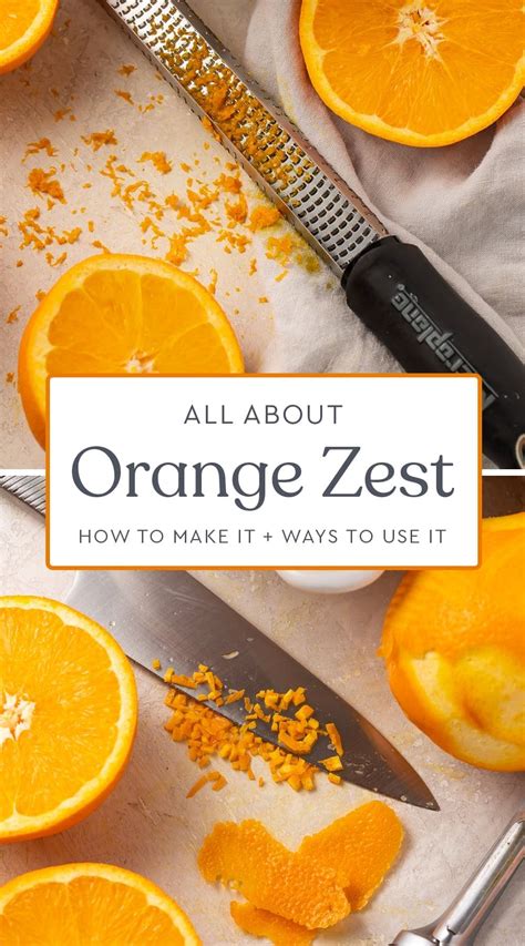 Orange Zest How To Make It And Ways To Use It 40 Aprons