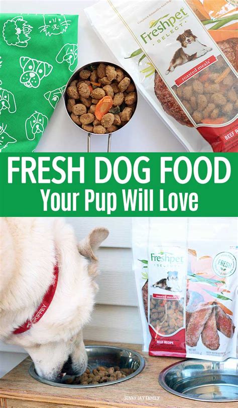 12 pouches (3 oz each). Fresh Dog Food Your Pup Will Love | Sunny Day Family