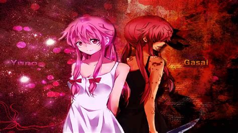 Anime Mirai Nikki Anime Yuno Gasai Bakgrund