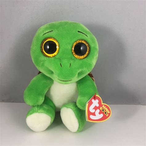 Ty Beanie Boos Turbo The Turtle Regular Size Inch Mwmts For Sale Online Ebay