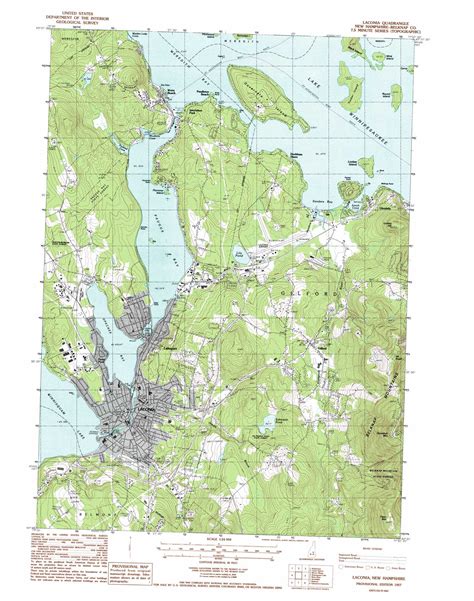 Laconia Topographic Map Nh Usgs Topo Quad 43071e4