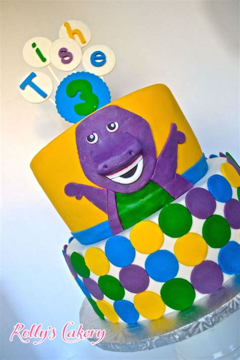 Barney Cake