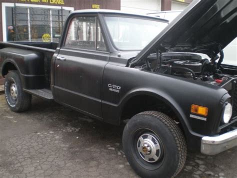Rare 1970 Chevy Truck C20 4x4 Stepside For Sale Photos Technical