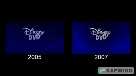 Disney Dvd Logo Comparison Youtube