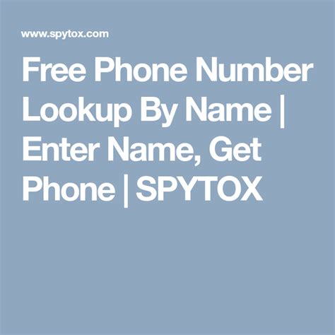 Addresses.com also offers public records, background checks & email addresses. Free Phone Number Lookup By Name | Enter Name, Get Phone ...