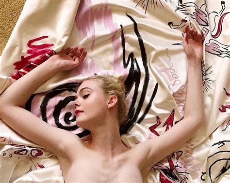 Elle Fanning Exhausted After A Rough Fuck Session Nude Celebs