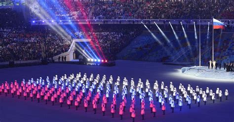 Sochi 2014 Winter Olympics Opening Ceremony In Pictures Huffpost Uk
