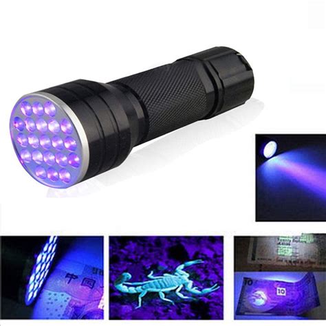 Uv Flashlight Pet Urine Detector Light Handheld Flashlight Black Light