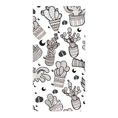 Black And White Cactus Itrend Store