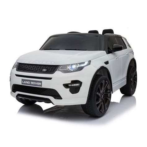 Land Rover Discovery White Electric Car For Children 12 Volts