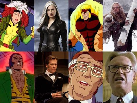 Still others are shrewd, vengeful, and. XMen Characters Cartoons vs Movies | Hombres x ...