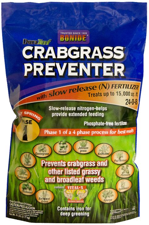 Bonide Crabgrass Preventer Phase 1 Crab Grass Crabgrass Preventer