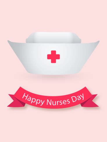 International nurses' day is celebrated around the world each year on 12 may, the anniversary of florence nightingale's birth. Happy Nurse Day Nurse Hat Card | Birthday & Greeting Cards ...