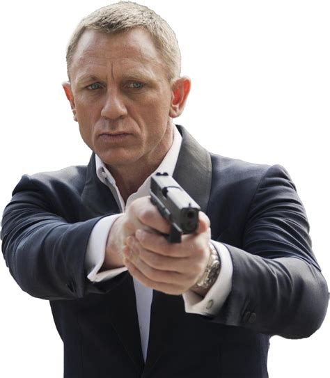 James Bond Png Transparent - Daniel Craig 007 No Time To Die - Original