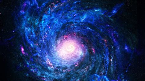 Cosmos Spiral Nebula Star Spiral Galaxy Wallpaper