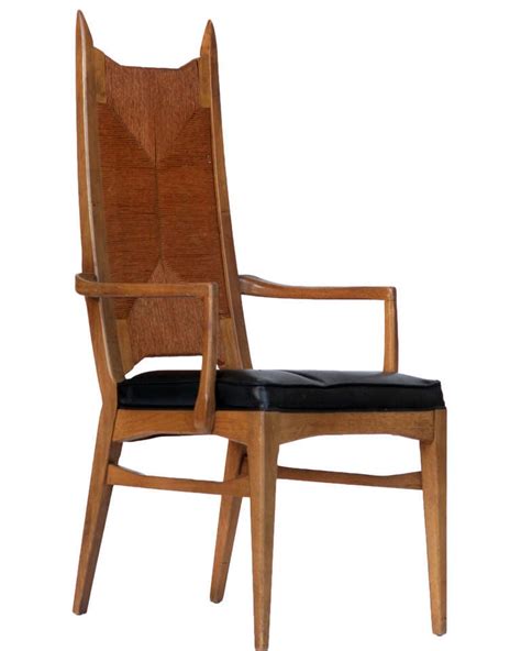 Match your unique style to your budget with a brand new blue accent chairs to transform the look of your room. Set of Six High Back Cathedral Danish Modern Dining Chairs ...