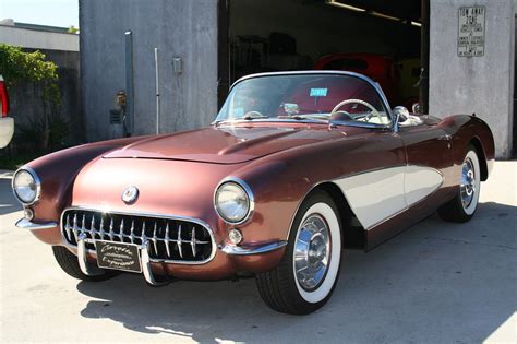 1957 Corvette Convertible Aztec Copper Fresh Body On Restoration Both