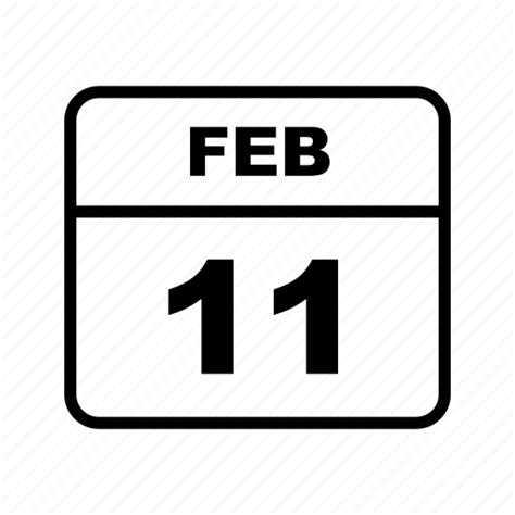 Calendar Feb Month Schedule Icon