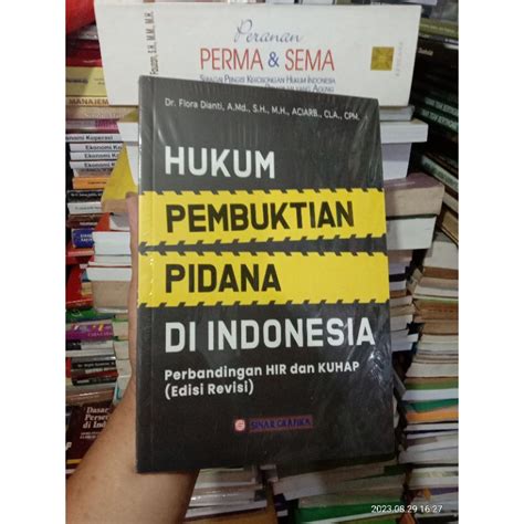 Jual Hukum Pembuktian Pidana Di Indonesia Perbandingan Hir Dan Kuhap