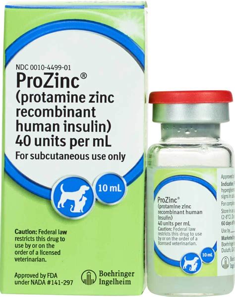 Prozinc Insulin For Dogs And Cats Boehringer Ingelheim Safepharmacy