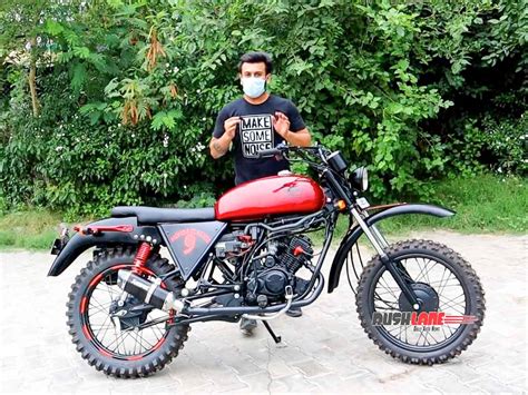 Hero Passion Xpro Modified Into Adventure Bike For Rs 80k Video