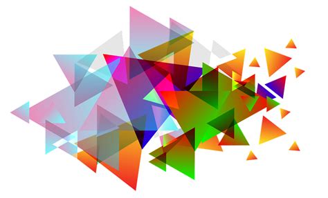 High Resolution Triangles Clipart Png Transparent Background Free