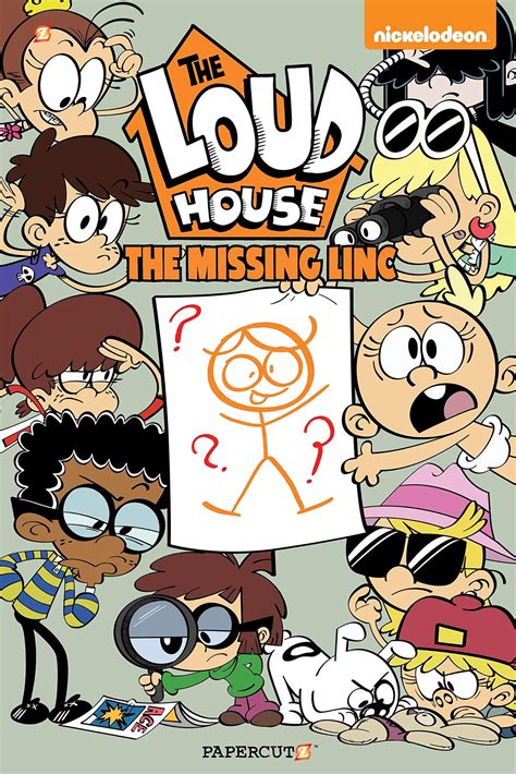 Nickalive Papercutz To Release The Loud House 15 The Missing Linc On Tuesday March 29 2022