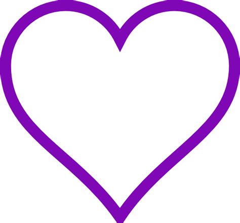 Download pretty hearts | Purple 3d Love Heart with Transparent ...