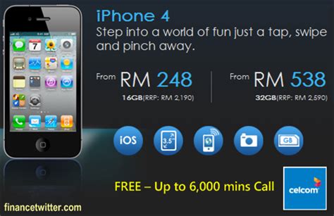 This may not be accurate but gives a fair idea between maxis vs celcom vs digi. Celcom Launches iPhone 4 - Sexy Plans vs Maxis & DIGI ...