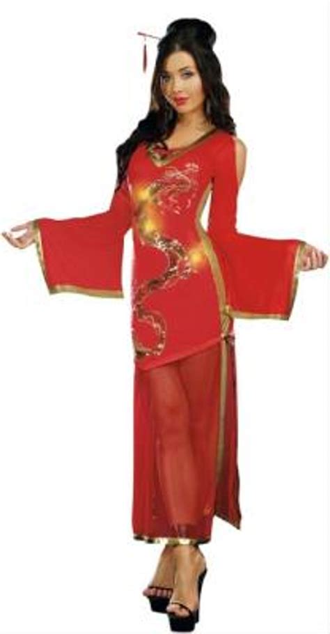 Sexy Asian Geisha Mistress Costume The Costume Shoppe