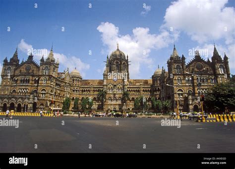 Churchgate Station Mumbai Maharashtra Stock Photo Alamy