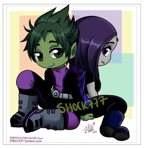 Bbrae Adult Chibi By Shock777 D9hdzc9 Teen Titans Couples Photo 39751016 Fanpop