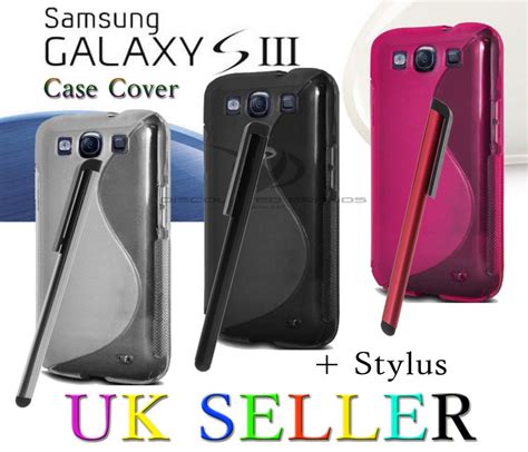 Samsung Galaxy S3 S111 I9300 Hot S Line Gel Skin Case Cover And Free