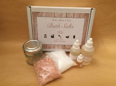 Make Your Own Bath Salts By Craftydesignsxoxo On Etsy Bath Salts Make Your Own How To Make