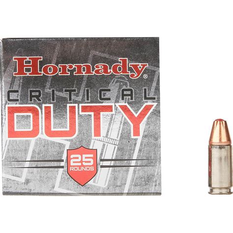 Hornady 9mm Lugerp 135 Grain Flexlock Critical Duty Handgun Ammunition