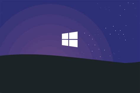 Windows 10 Bliss At Night By Andrei Trinidad Wallpapers Wallpaperhub