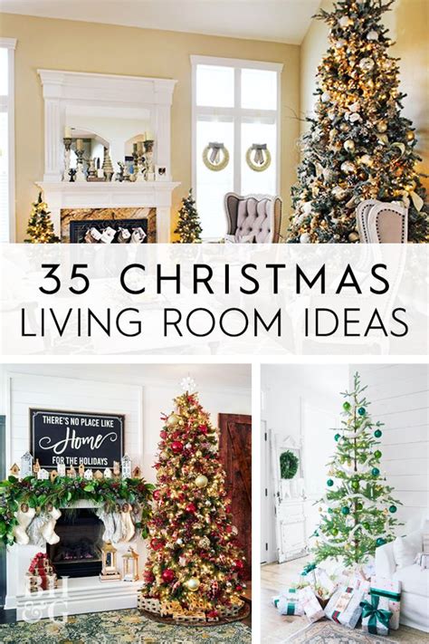 41 Christmas Living Room Ideas To Get Your Home Ready For The Holidays