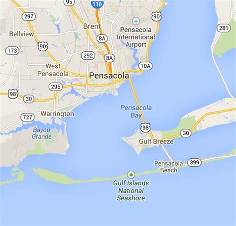 Things To Do In Pensacola Pensacola Map Pensacola Affordable Vacations