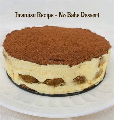 Easy Tiramisu Recipe No Bake Dessert Prepbowls