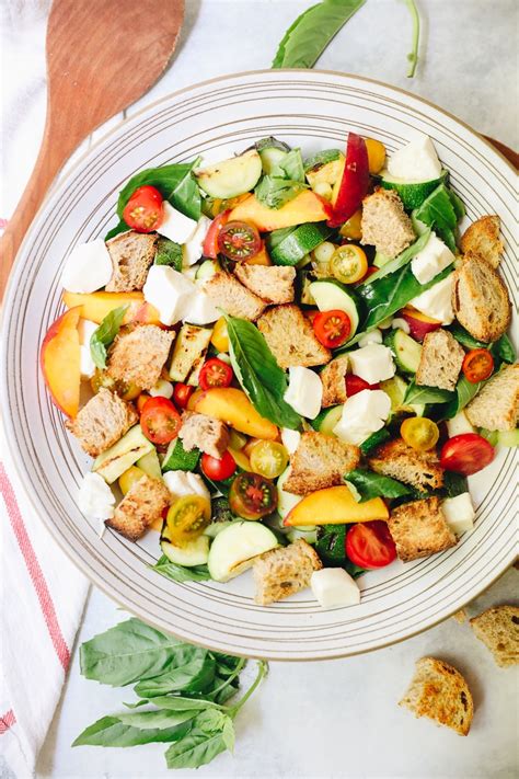The Best Summer Panzanella Salad The Healthy Maven