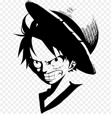 Luffy Clipart Luffy One Piece Black And White One Piece Logo One