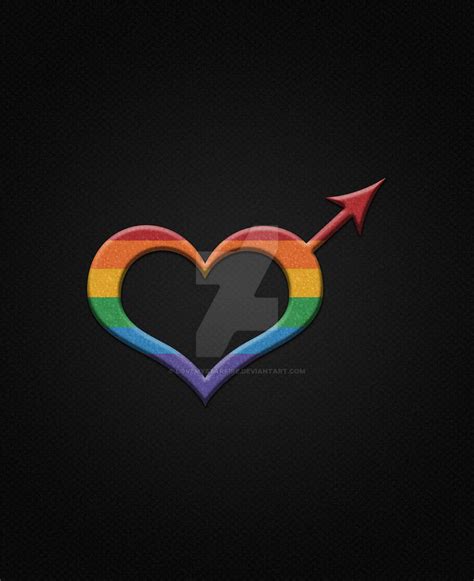 gay pride male gender symbol by lovemystarfire on deviantart