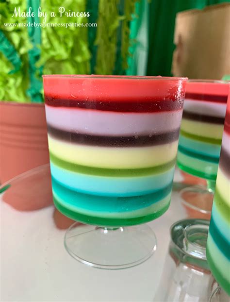 How To Make Layered Rainbow Jello With Condensed Milk