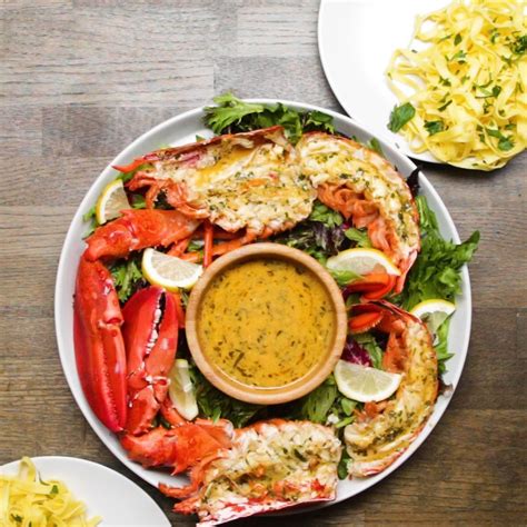 grilled lobsters with garlic butter is actually easy to do at home 😍 grilled lobster proper