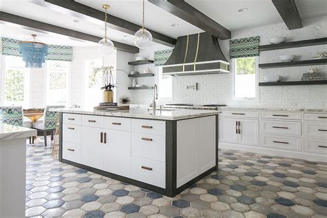 Tile kitchen floor ideas 23 photos. 10 Hexagonal Tiles Ideas for Kitchen Backsplash, Floor and ...